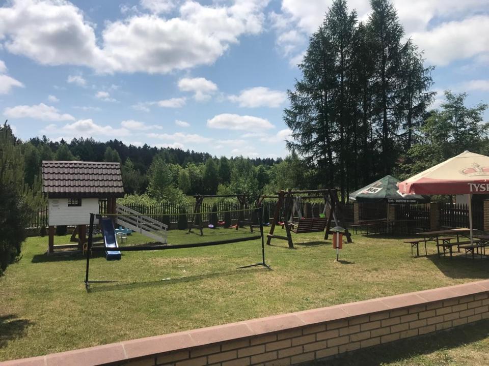 "Rowerowa Przystan" Turystyka Wiejska Nad Jeziorem Serwy W Sercu Puszczy Sucha Rzeczka Exterior photo