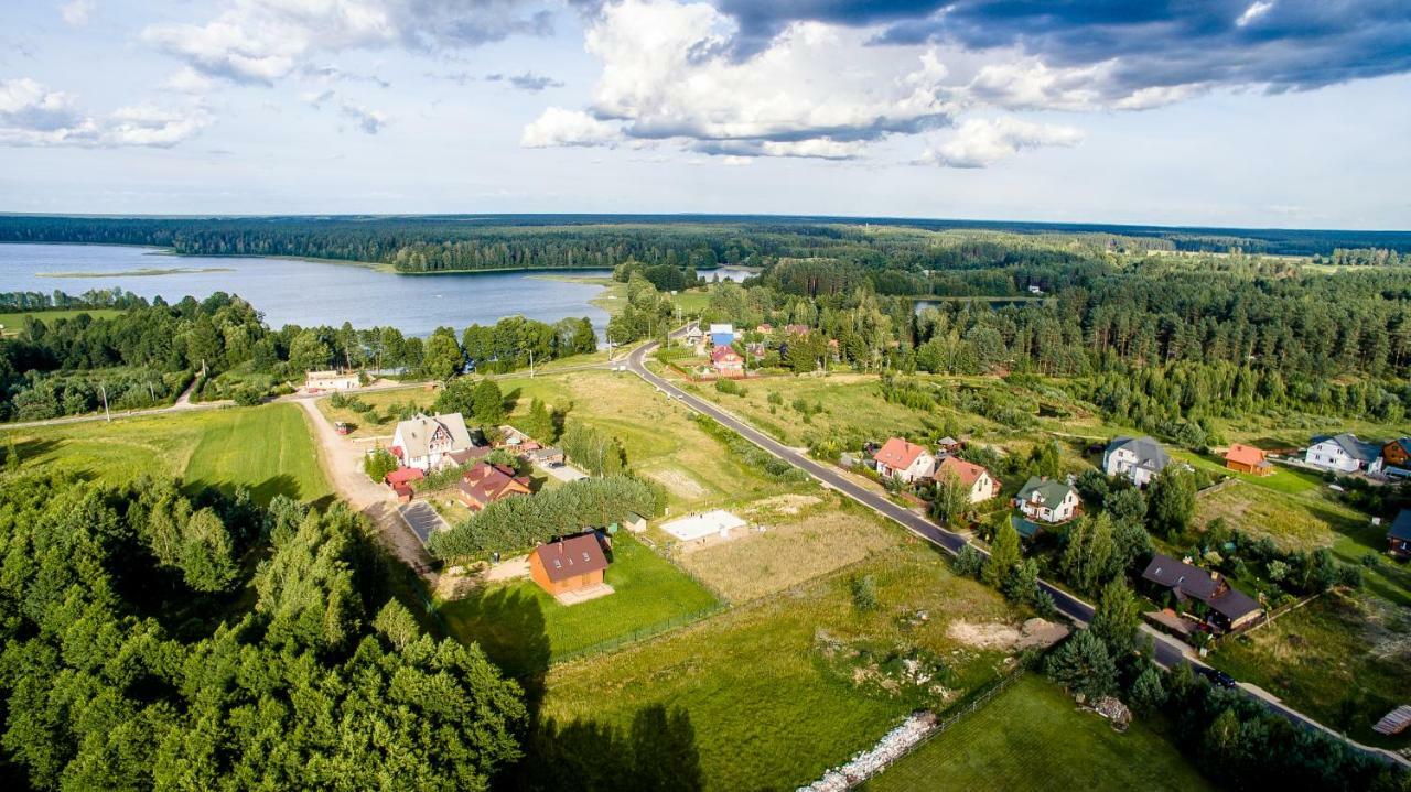 "Rowerowa Przystan" Turystyka Wiejska Nad Jeziorem Serwy W Sercu Puszczy Sucha Rzeczka Exterior photo