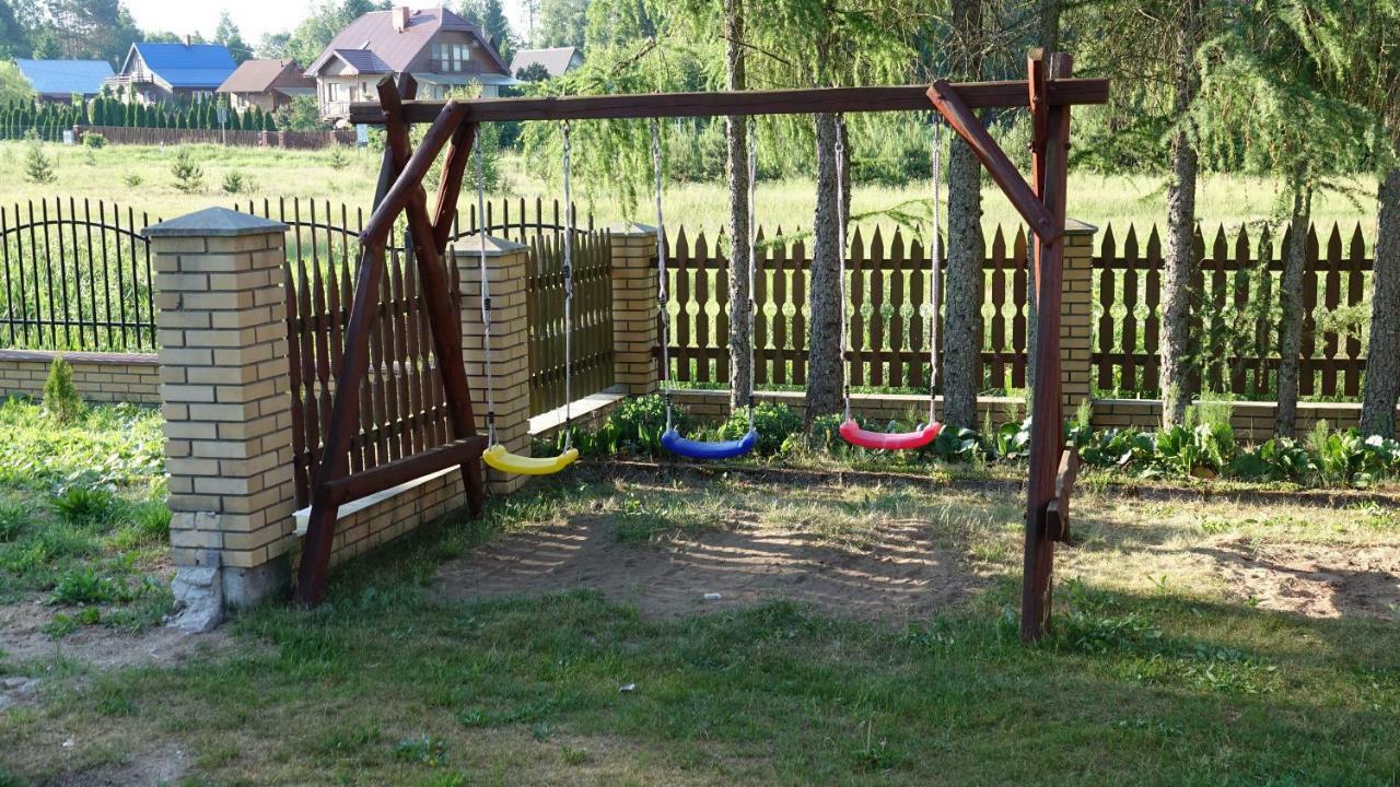 "Rowerowa Przystan" Turystyka Wiejska Nad Jeziorem Serwy W Sercu Puszczy Sucha Rzeczka Exterior photo