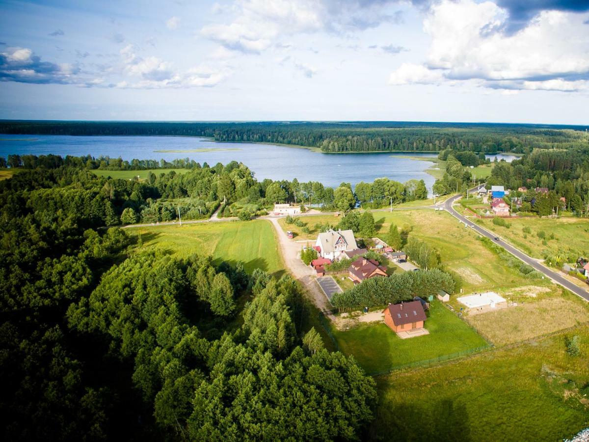 "Rowerowa Przystan" Turystyka Wiejska Nad Jeziorem Serwy W Sercu Puszczy Sucha Rzeczka Exterior photo