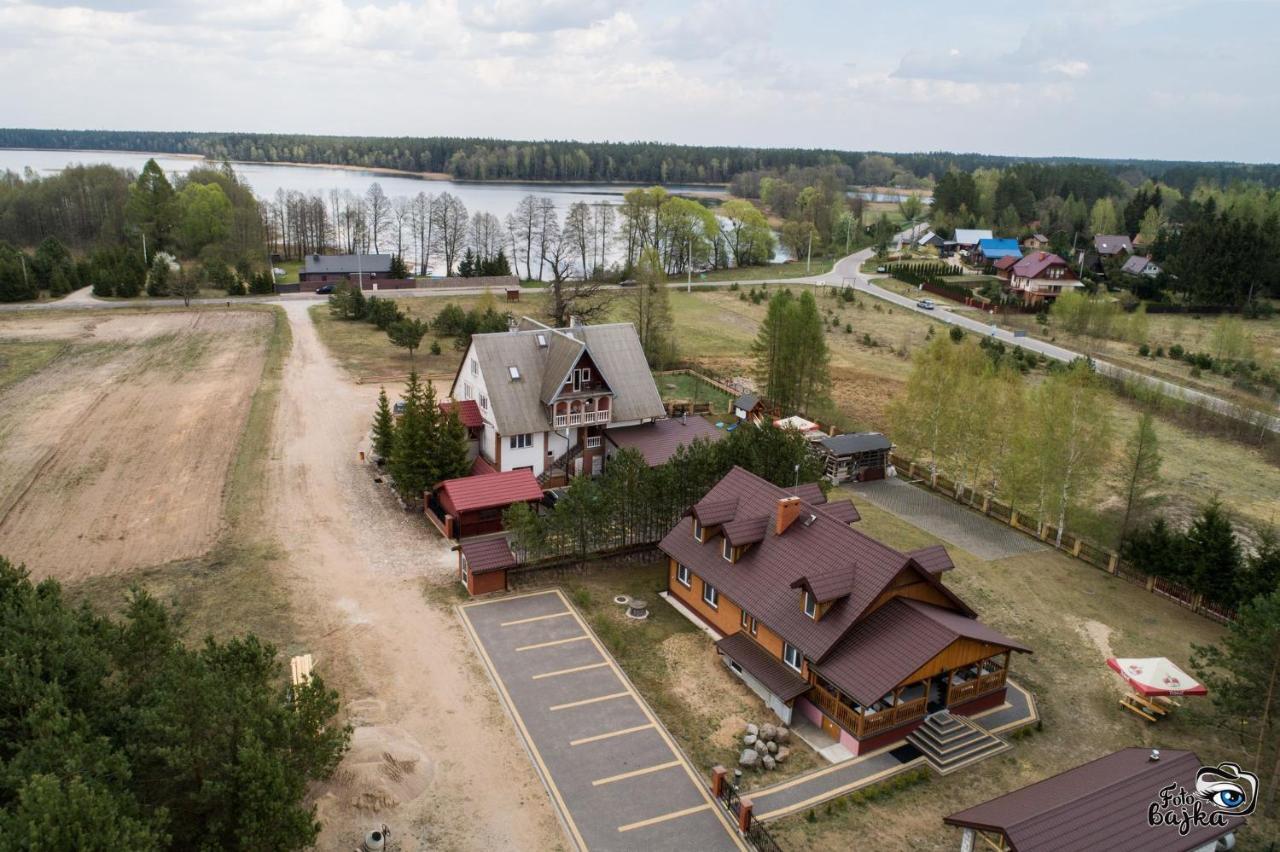 "Rowerowa Przystan" Turystyka Wiejska Nad Jeziorem Serwy W Sercu Puszczy Sucha Rzeczka Exterior photo
