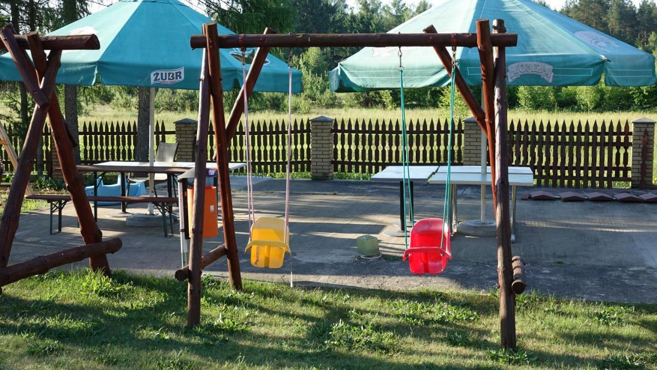 "Rowerowa Przystan" Turystyka Wiejska Nad Jeziorem Serwy W Sercu Puszczy Sucha Rzeczka Exterior photo