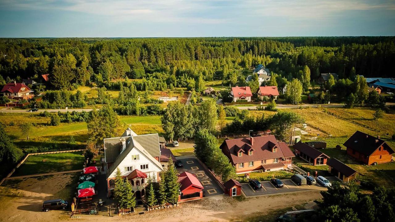 "Rowerowa Przystan" Turystyka Wiejska Nad Jeziorem Serwy W Sercu Puszczy Sucha Rzeczka Exterior photo
