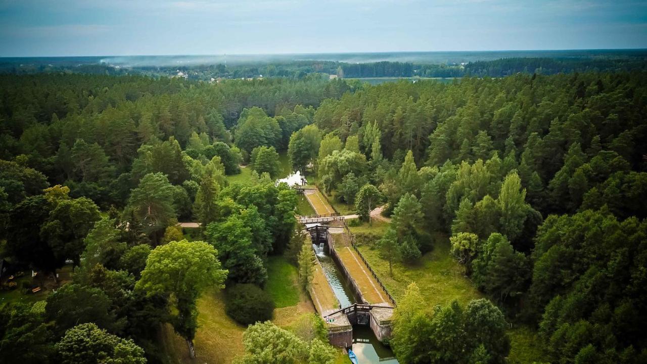 "Rowerowa Przystan" Turystyka Wiejska Nad Jeziorem Serwy W Sercu Puszczy Sucha Rzeczka Exterior photo